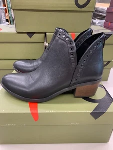 Bueno Footwear Cora Black Boot Women's Size 37 38 39 40 41 B2193 Leather - Picture 1 of 5