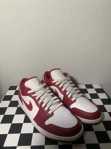 Size 11.5 - Jordan 1 Low Cardinal Red 2022 NO BOX! - Picture 1 of 9