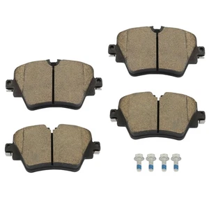 Front Ceramic Brake Pads w/ Hardware for 330i 330e 430i xDrive X3 X1 X2 X4 230i - Picture 1 of 6