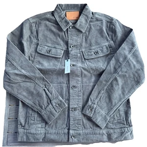 Taylor Stitch The Long Haul Jacke in Schiefercord 44 XL Bio Baumwolle Neu - Bild 1 von 6