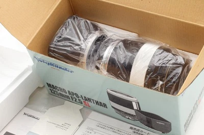 [PERFEITO NA CAIXA] Voigtlander MACRO APO-LANTHAR 125mm F2.5 SL Nikon F do Japão - Imagem 1 de 4