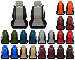Truck seat covers fits 1999 to 2006 Chevy Silverado W/INT Seat Belts nice colors - Picture 1 of 13