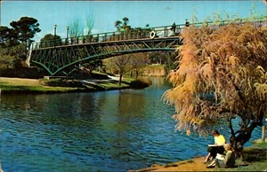 University Bridge Adelaide Postcard. Vintage 60s Old South Australia - Picture 1 of 2