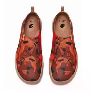 Men Size 6.5-12 UIN Slip On Shoes Comfortable Loafers "Nation of Antelope" - Picture 1 of 9