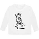 'Walking Hourglass' Children's / Kid's Long Sleeve Cotton T-Shirts (KL025370)