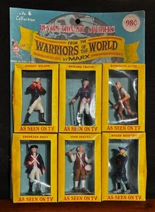 RARE VINTAGE MARX Warriors of the World RETAIL CARD Collection #6, Vg/Ex - Picture 1 of 7