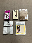 LOT OF 5 x NEW TIGHTS  SHEER DELIGHT ARISTOC ETC. IN PACKS INC  SUPPORT STOCKING