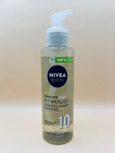 Nivea Sensitive Pro Menmalist Gesichts-und Bart Waschgel (200ml) *NEU* - Bild 1 von 2