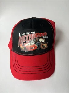 Cars Lightning McQueen Kids Baseball Cap Boys/Girls Red/Black 100% Cotton - Picture 1 of 5