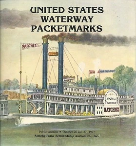 SOTHEBY’S US WATERWAY PACKETMARKS COVERS Huber Klein Simmons Somdal Coll Catalog - Imagen 1 de 1