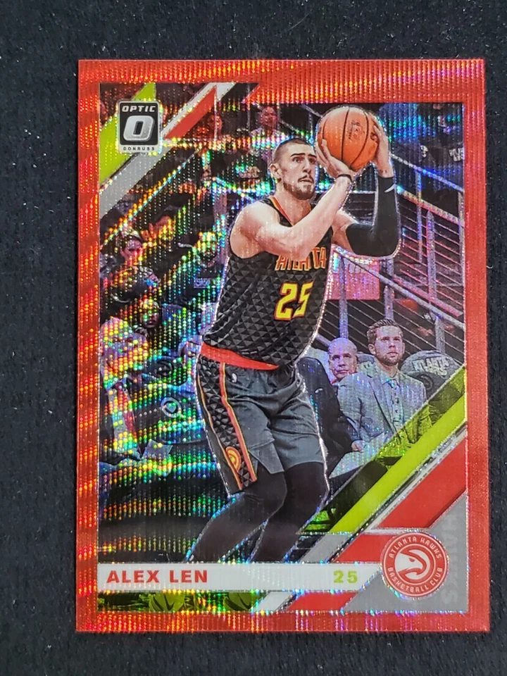 2019-20 Donruss Optic Red Wave China Tmall #32 Alex Len Atlanta Hawks SR51620 - Image 1 of 1