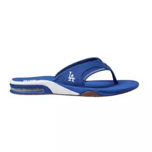 Reef Fanning X MLB Dodgers Flip Flop Sandal Bottle Opener & Superior Arch Suppor - Picture 1 of 9