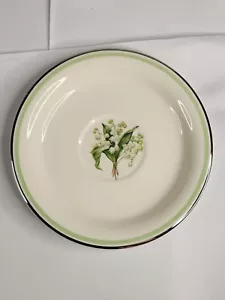 Vintage Homer Laughlin Eggshell Nautilus Lily of the Valley Saucer USA - Picture 1 of 4