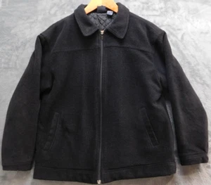 Gap Insulated Lined Jacket Women's XL Black Fleece - Picture 1 of 12