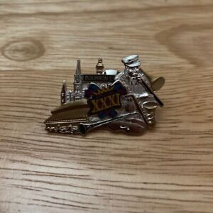 SUPER BOWL XXXI (31) Green Bay Packers NFL Official MEDIA PRESS PIN *LE /5000*