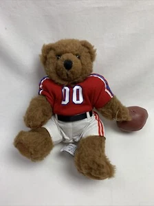 Russ Berrie Vintage Plüsch L’il Touchdown Football Teddybär 8 Zoll patriotisch - Bild 1 von 6