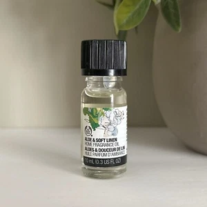 The Body Shop ALOE SOFT LINEN Home Fragrance Oil 0.3 fl oz 10 mL Warmer Diffuser - Picture 1 of 3