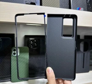 Genuine Real Carbon Fiber Magsafe Case Honor Magic V2 VS2 Ultra Thin Hard Cover - Picture 1 of 8
