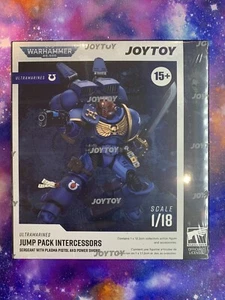 Joytoy Warhammer 40k Ultramarines Jump Pack Sergente - Venditore Regno Unito - Spedizione gratuita - Foto 1 di 4