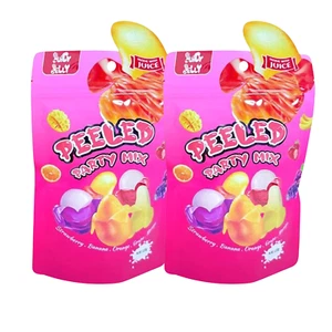 Juicy Jelly Peeled Party Mix 120g - 2 Pack Gluten Free TikTok Viral Party Candy - Picture 1 of 9