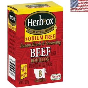 Rich Beef Instant Broth & Seasoning Pack - No MSG, Gluten & Sodrium Free - 8 CT - Bild 1 von 3