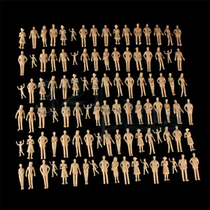100 Stk. Stehende Modellbau Figuren 1:35 Miniaturfiguren Maßstab 1:32 Menschen - Bild 1 von 4