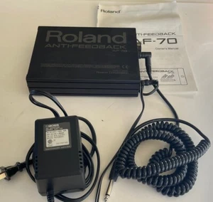 Roland AF-70 Anti Feedback Rack Processor & BRC-120 AC Adapter, Box & Manual - Picture 1 of 5