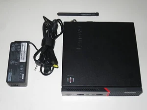 Lenovo M715q Ryzen 5 Pro 2400GE 16 GB DDR4 512 GB SSD Win 10 Office 2019 + wrty - Imagen 1 de 9