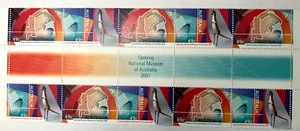 Stamps -Grand Opening National Museum of Australia .49c - 10 stamps 2001(J4333) - Picture 1 of 7