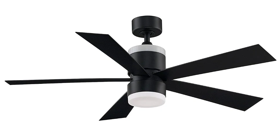 VENTILADOR DE TECHO ANTORCHA 52" INTERIOR/EXTERIOR EN NEGRO Foto 1 de 1