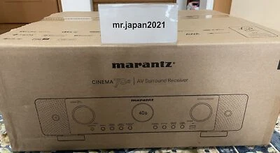 Marantz Cinema Channel AV Surround Receiver 70s Black 7.2 AC100V - Image 1 of 4