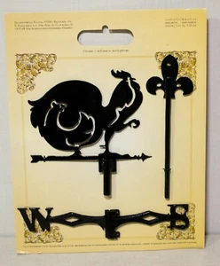 VELETA DE VIENTO 15X25 CM DE ACERO MODELO GALLO WEATHER VANE - Foto 1 di 5