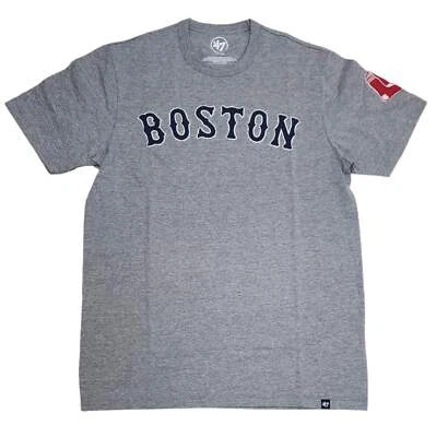 '47 Brand Boston Red Sox Slate Grey Franklin Fieldhouse Tee - Image 1 of 2