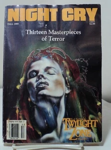 Night Cry magazine - Fall 1985 - David J Schow - Robert Bloch - E A Poe - Imagen 1 de 2