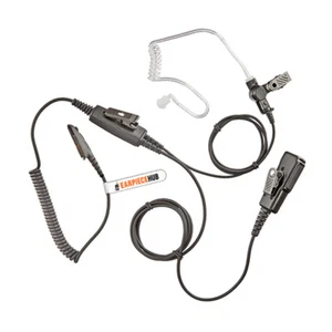 PROFESSIONAL (PRO-HD) COVERT EARPIECE FOR MOTOROLA GP340 MULTIPIN TWO WAY RADIOS - Picture 1 of 6