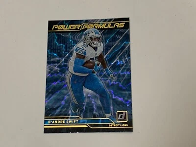 2021 Panini Donruss - Power Formulas #PF1 D'Andre Swift - Image 1 of 2
