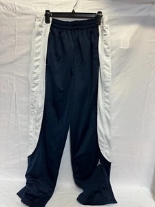 Jordan Trainingshose Herren XL weiß marine klassisch Mesh Detail Taschen Gummibund - Bild 1 von 9