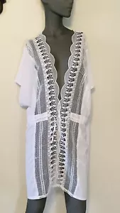 Freshwater White Lace Swimsuit Coverup Size Large NWT - Picture 1 of 4
