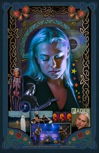 Phoebe Bridgers Tribute poster - 11x17" - Vivid Colors! - Picture 1 of 4