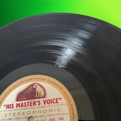 Elgar - Enigma Variations - Barbirolli HMV ASD 548 Cream Gold Label Vinyl LP EX - Image 1 of 4