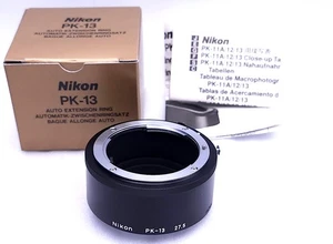 [Sin usar] Anillo de extensión Nikon PK-13 para lente Ai Nikkor de JAPÓN - Imagen 1 de 7