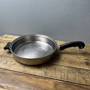 Saladmaster 11" Skillet Sautee Bratpfanne mit Helfer Griff T304S Dallas ohne Deckel - Bild 1 von 10