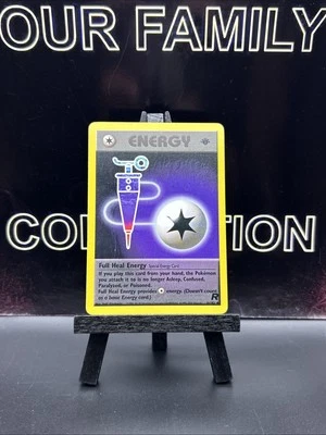 FULL HEAL ENERGY 81/82  1st Edition Team Rocket Pokemon TCG 1999 WOTC LP - Image 1 of 4