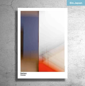 SELTEN 1983 WERNER NERLICH Plakat BAUHAUS - WALTER GROPIUS BÜRO von HERBERT BAYER - Bild 1 von 3