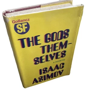The Gods Themselves Isaac Asimov 1972 sci-fi novel Hardback Second Impression ID - Imagen 1 de 18
