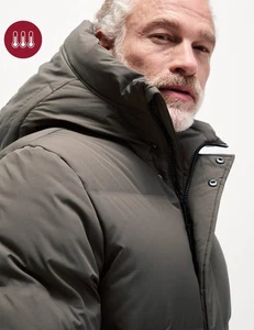Marks & Spencer Mens Brown Longline Men Jacket - M&S - Picture 1 of 12