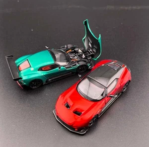 Fine Works64 1/64 Aston Martin Vulcan Diecast Modellauto Opening Hood Limited 999 - Bild 1 von 11