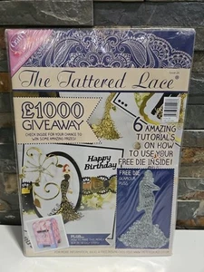 The Tattered Lace Crafting Magazine Issue 26 Free Glamour Puss Die - Sealed- - Picture 1 of 3