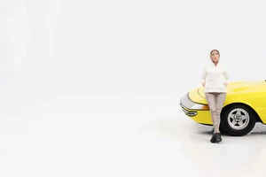 1:18 Figur Car Meet 2 Hanna Pullover American Diorama Figuren I - Picture 1 of 3