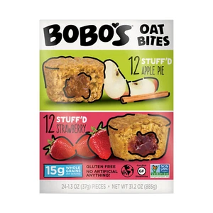 Bobo's Oat Bites, Variety Pack, 1.3 oz, 24-count - Picture 1 of 4
